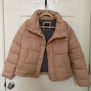 Abercrombie Pink Puffer!
